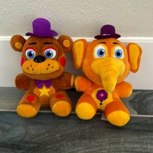 Toy Freddy and Orville Elephant FNaF plush